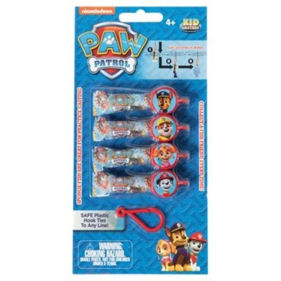 Kid Casters Paw Patrol Bait Pack Sponge Fish Training Lures/Casting Plugs - Picture 1 of 9